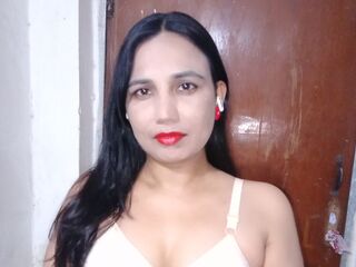 naughty camgirl masturbating with vibrator SadiaAngel